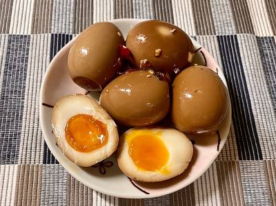 trứng ngâm tương kiểu nhật