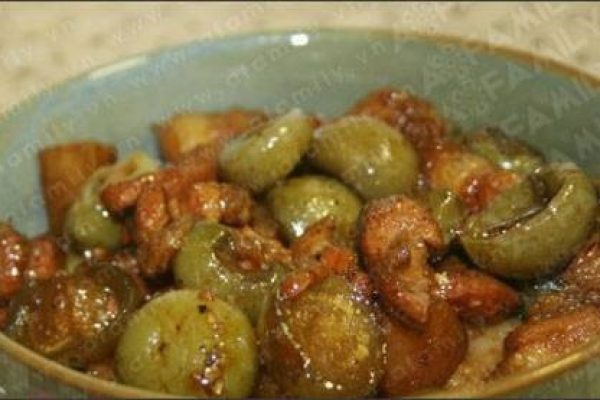 Cà pháo kho thịt ba chỉ cho ngày đông