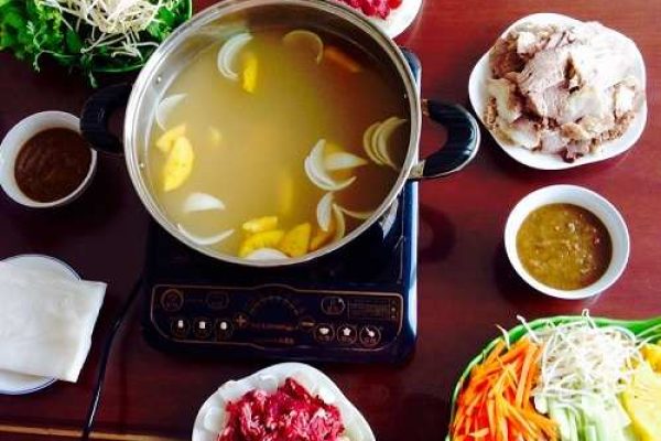 Thịt bò nhúng dấm