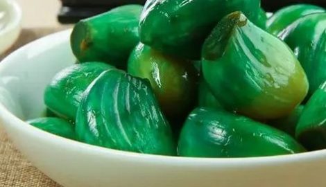 Mẹo ngâm tỏi xanh trung quốc nhanh lên màu và nhanh được ăn