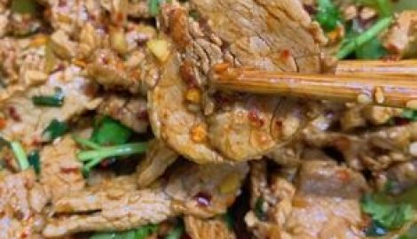 Cách làm nộm thịt lợn luộc