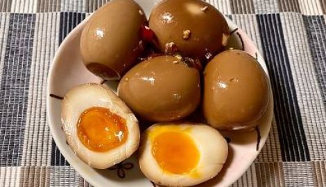 Trứng ngâm tương kiểu nhật chuẩn vị